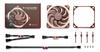 Noctua NF-A12x25 G2 PWM, 120mm Premium Quality Silent PC Fan, 4-Pin Connection (Brown)