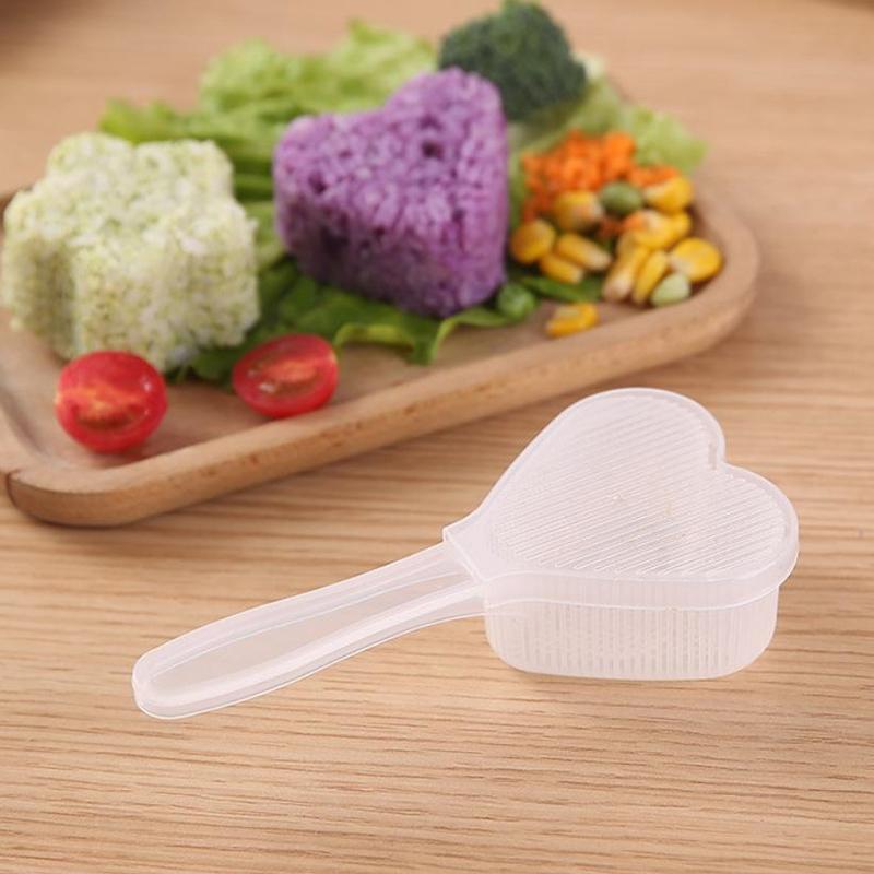 Cartoon Shape Sushi Rice Ball Mold Japanese Pressed Rice Ball Mold DIY Tool Lunch Kitchen Gadget Accessories