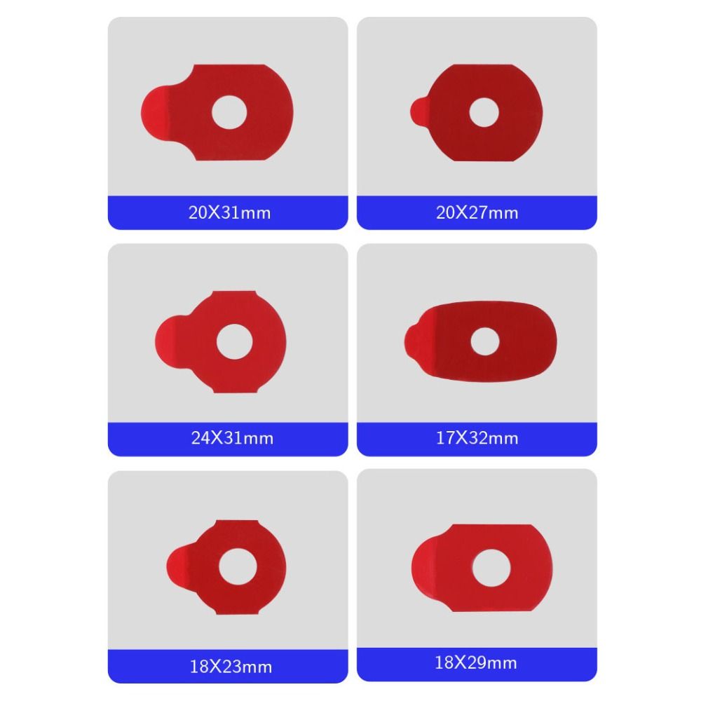 Double Sided Optical Adhesive Sticker Non-Slip Lens Processing Accessories for Lens Processing