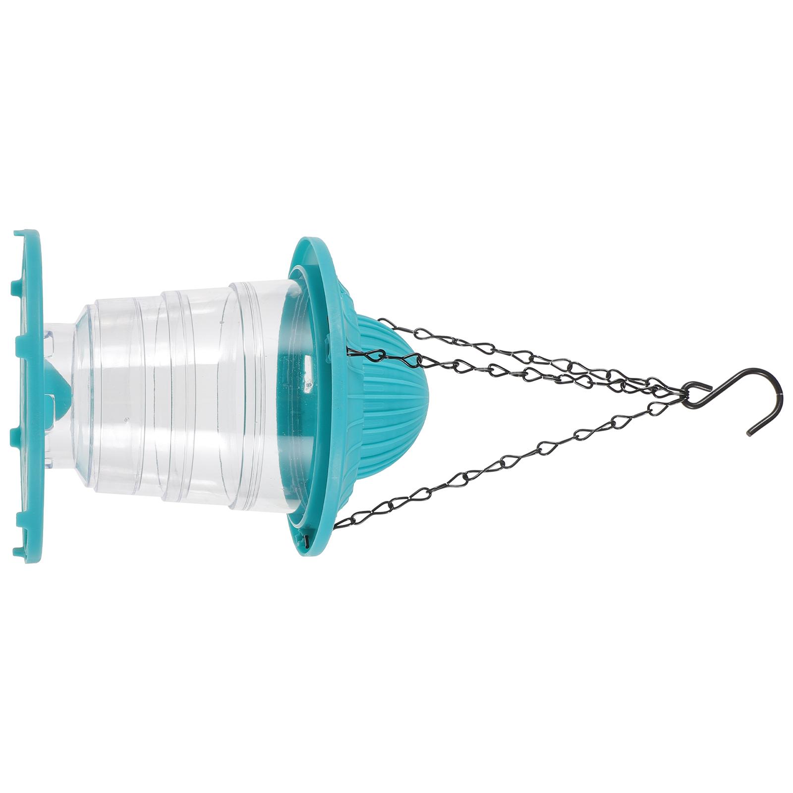 

Hanging Automatic Hummingbird Feeder Easy Installation Large Capacity Attract Birds Outdoor Garden Patio Wild Bird Feeder зелений