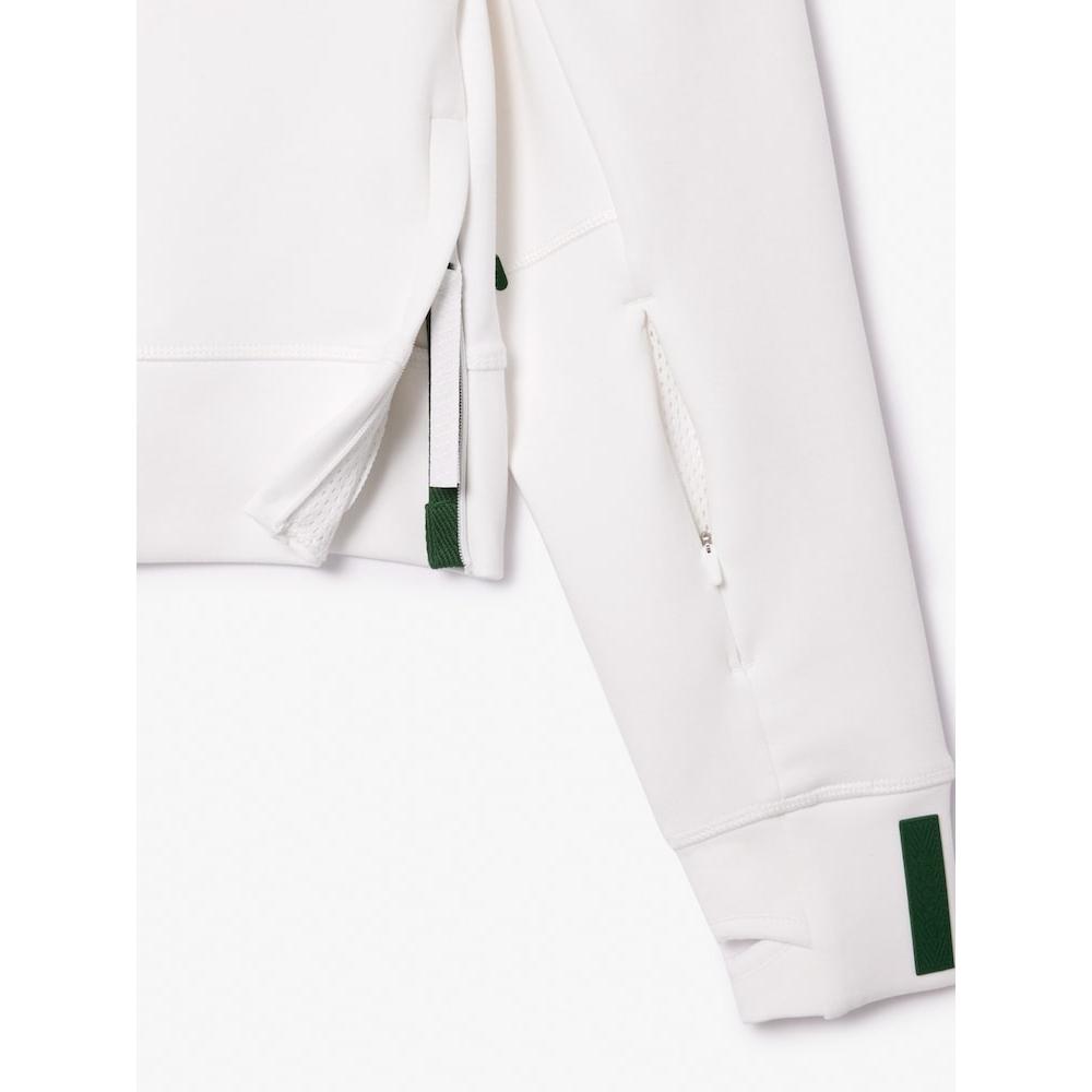 Lacoste Women Active Double Face Hoodie Sweatshirt Sf0281 54n 001 q2nSf0281 54n001