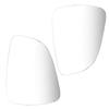 Pair Car Side Door Rearview Mirror Lens Glass Good Reflectivity Replacement for Opel Astra H