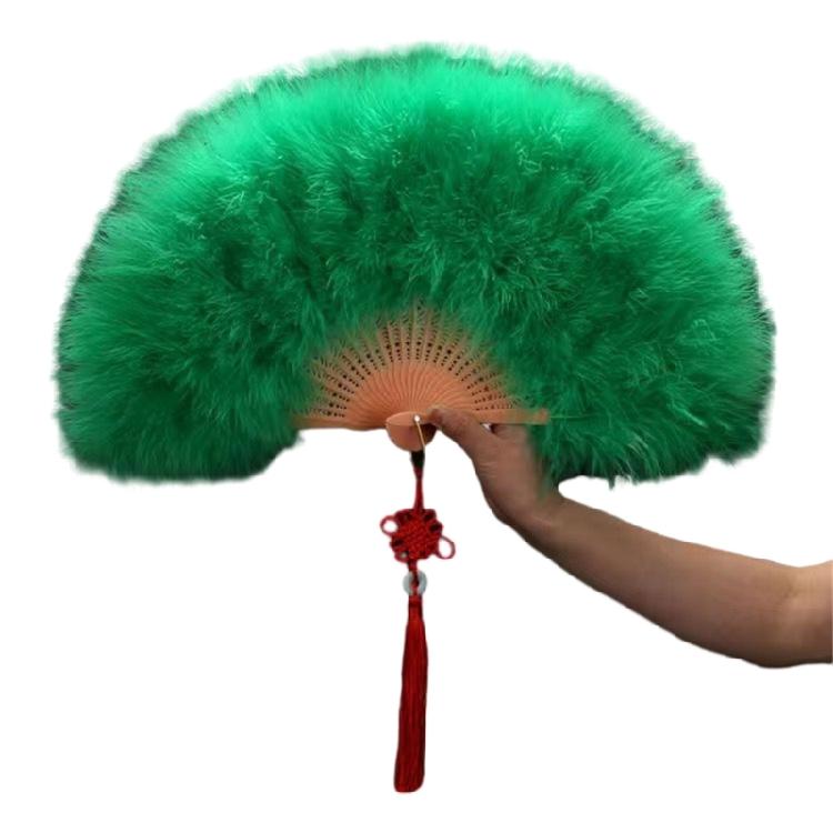 Fashionable Womens’ Feather Fan TrendyDesigns 1920s Vintage Fans Various Color