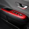 Auto Interior Accessories Window Control Button Trim Panel Decorative Strip ABS For Hyundai KONA SX2 2024-2026 Left-hand Drive