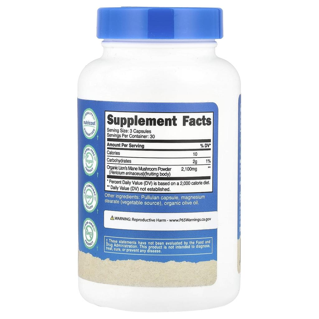 Deer Antler Mushroom, 90 Capsules (700Mg per Capsule)