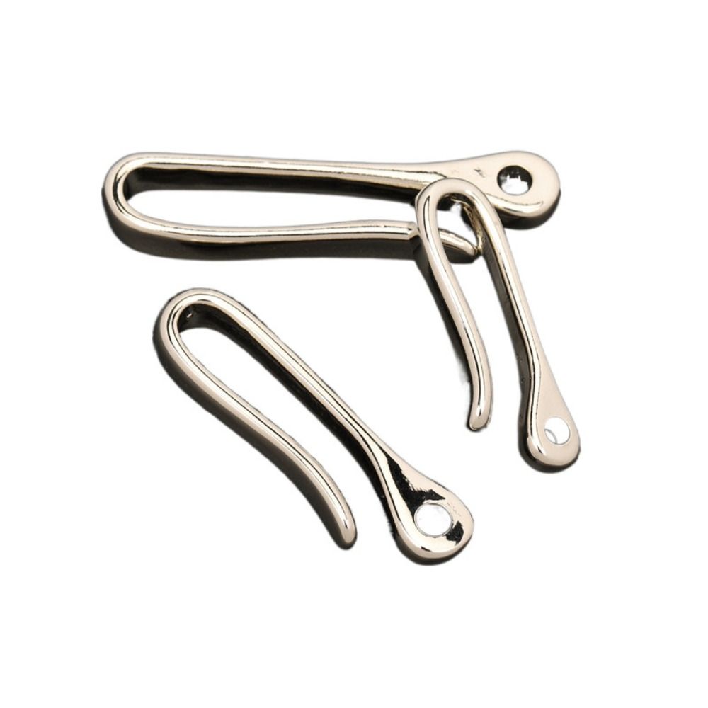 Retro Bronze Keychain Horseshoe Style Hook Buckles Portable Belt Clip Luggage Accessories