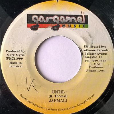 7inch Record JAHMALI - Until NONE Gargamel Music 1999 Japan Reggae, Ska & Dub Used