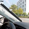 Sunshade Roller Blinds Suction Cup Blackout Curtains for Living Room Car Bedroom Kitchen Office Free-Perforated Window Curtain