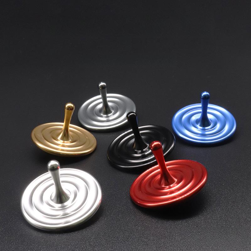Droplet Water Hand Spinning Top Tip Fidget Spinner Edc Metal Stress Reducing Toys Relieve Stress Antistresse For Children