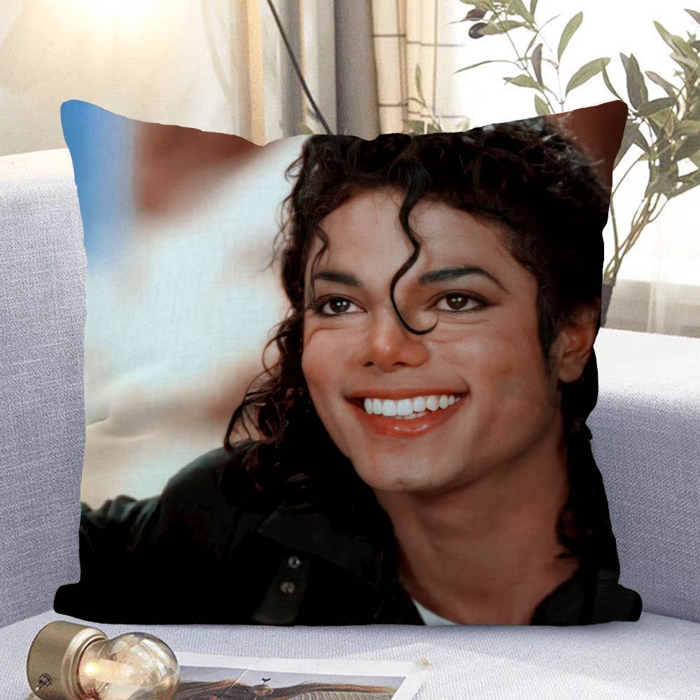 Майкл Джексон Персонализированная Наволочка Пылезащитный Чехол Спальня Детская Вечеринка Украшение Наволочка День Рождения Детский Подарок 16x16Inch