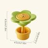 Handle Toilet Press Button Flower Shaped Press Tank Push Switch Toilet Bathing Room Decor Water Press Flush Button Tools