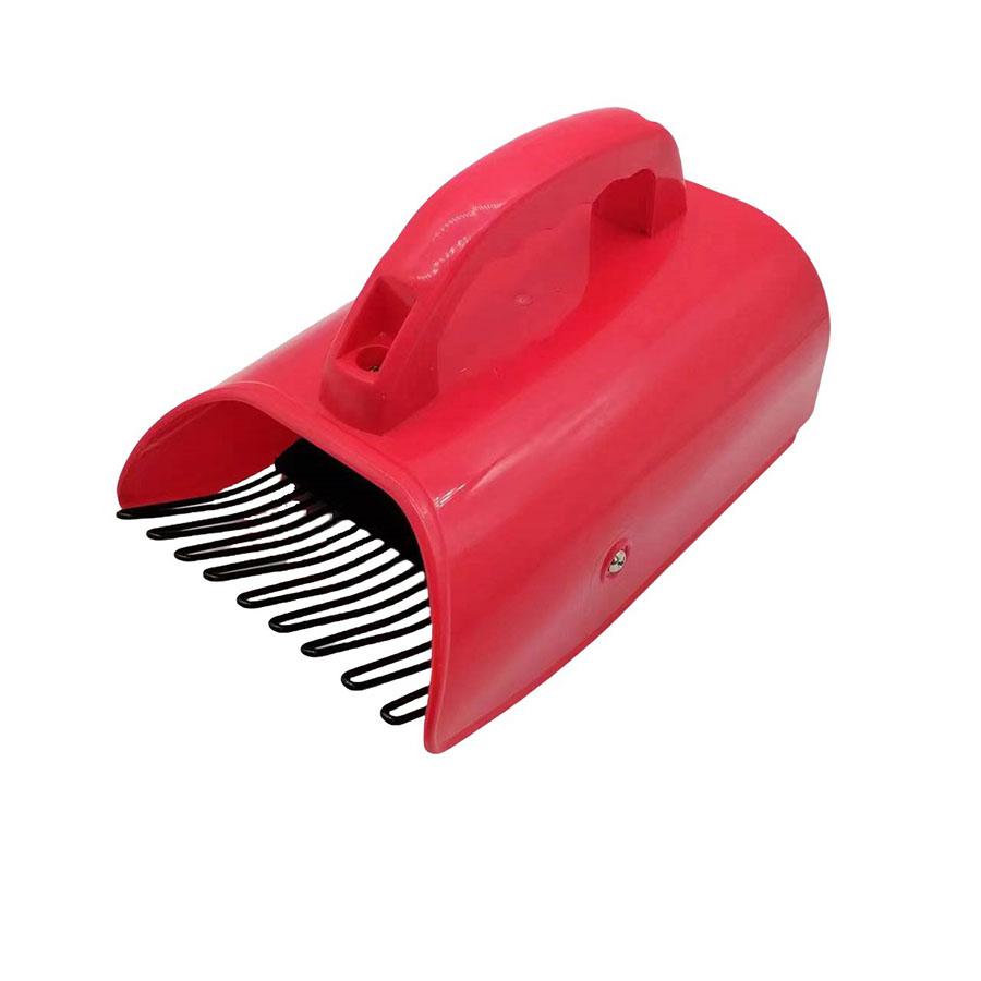 

Ручка Лопатка для черники Сборщик черники Сборщик фруктов Садовые инструменты для черники Инструменты для сбора красный