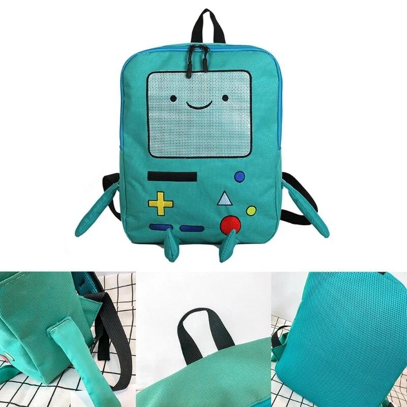 Linda mochila de viaje, mochila de dibujos animados, mochila escolar para niñas adolescentes, linda mochila para estudiantes, bolsas creativas para libros de gran capacidad