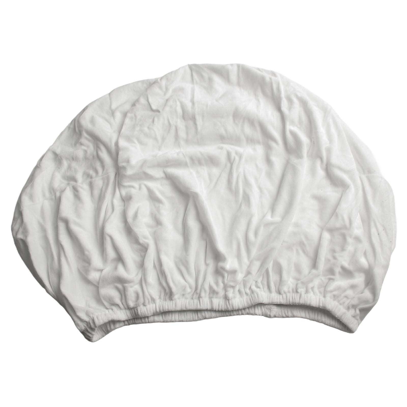 Chair Cover Anti-pilling Anti-wrinkle Easy To Install молочный белый