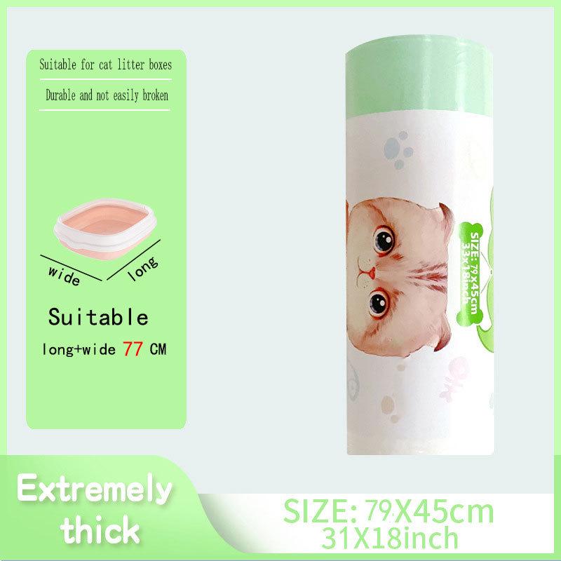 Pet-Specific No-Tear Drawstring Cat Litter Bags – Thickened and In Stock Roll Breakpoint
