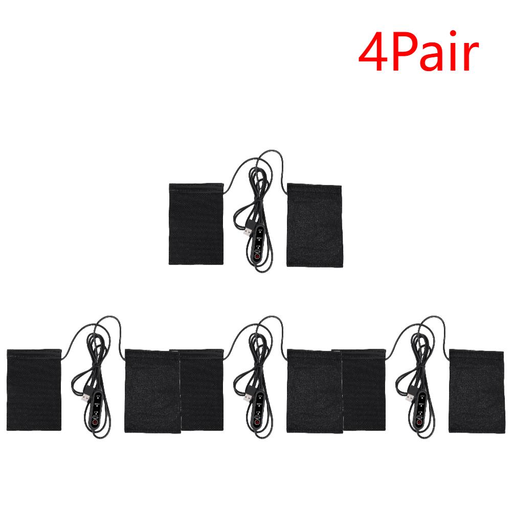 1-5pcs Winter Motorcycle Heating Handlebar Cover Anti Slip Electric Heated Grip Cover Electric Heated Handgrips for Outdoor