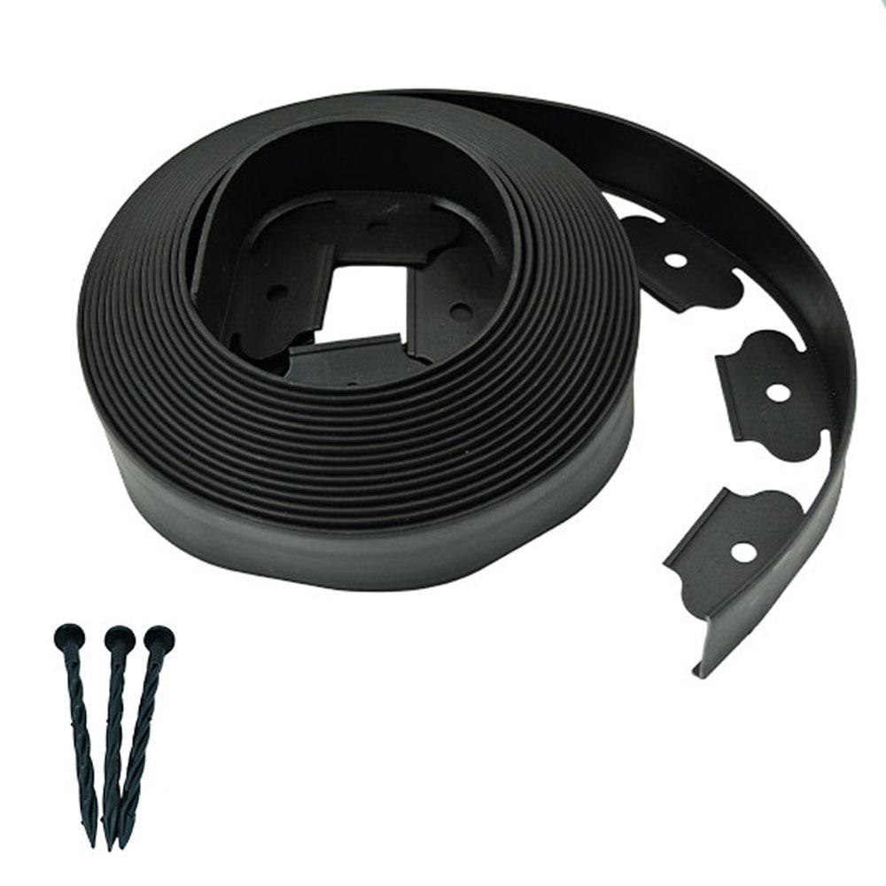 10M Garden Barrier Heavy Duty Landscape Edging Kit Landscape Tool Lawn Edging Tape Lawn Greening 4cm