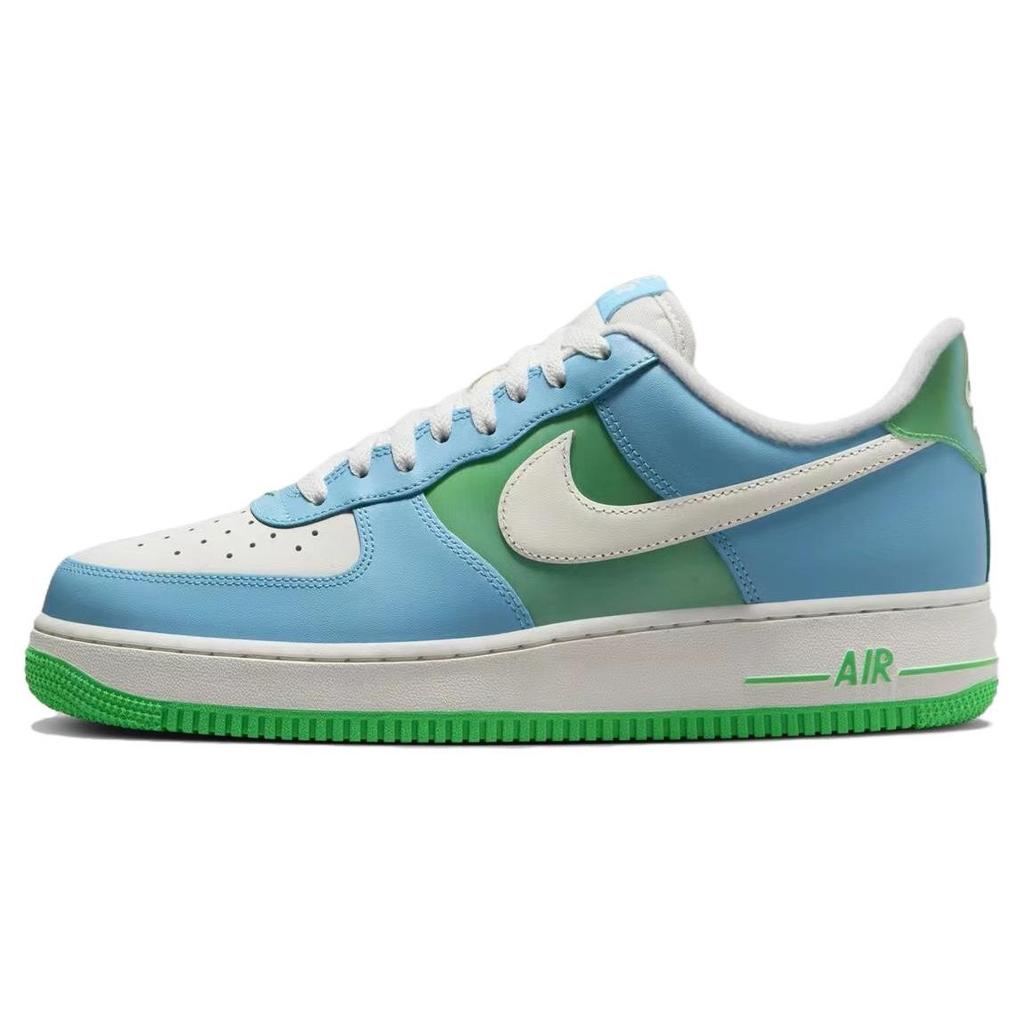 Nike Air Force 1 Low Aquarius Blue Vapor Green Men Sneakers Sail Green-Shock FZ4032-407