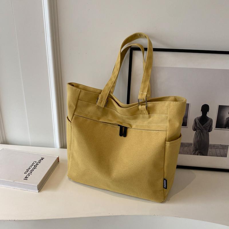 Trendy Urban Canvas Tote Bag For Women Spacious And Stylish Handbag 2023 New