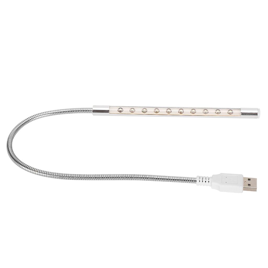 10LED Luz USB para Teclado de Laptop Doméstico de Baixo Consumo de Energia Portátil Luz Noturna para Computador