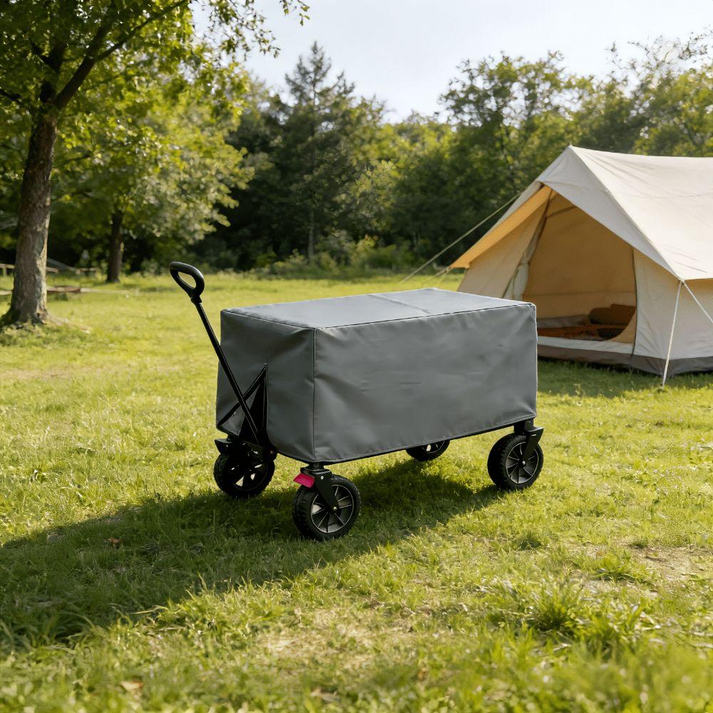 Rectangle Wagon Protective Cover Oxford Cloth Folding Cart Cover Durable Trolley Cover Fishing