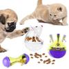 Cat Toy Interactive Dogs Cats Mice Food Tumbler Kitten Toys Food Feeder Puppy Leak Food Dispenser Puzzle Cat Slow Treat Ball Toy