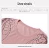 2026 New Style Summer Knitted T-Shirt for Middle-Aged and Elderly Women