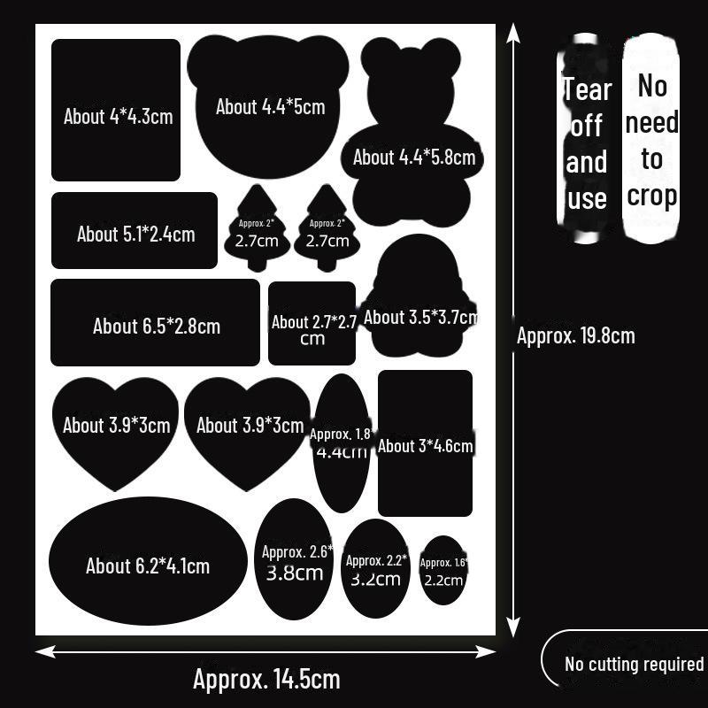 High-End Washable Self-Adhesive Down Jacket Repair Patch