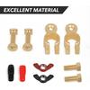 SINGARO Car Battery Terminal Connector, Pure Copper Cable End Top Post Clip Positive And Negative Pole, Applicable To Automobile, Truck, RV And Yacht