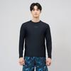 BARREL Men'S Abyssal Relaxed Fit Rash Guard Black (Bi2Mwrg16Blk)