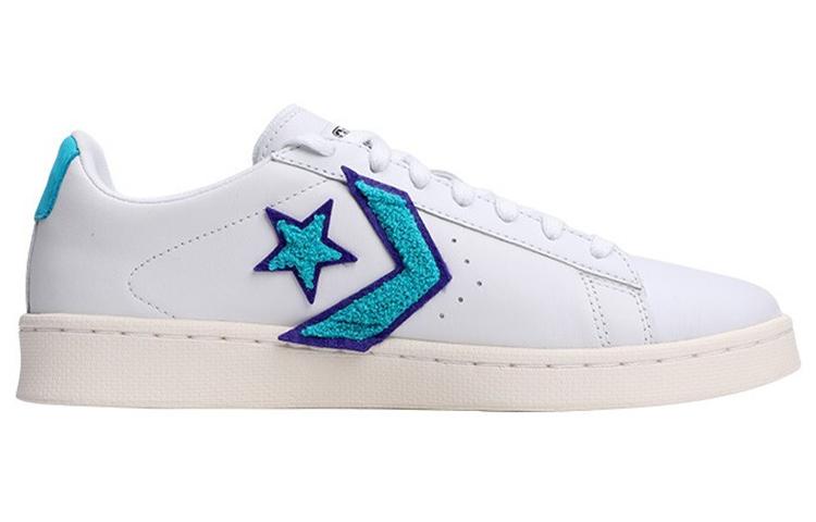 Converse Basse Pro in Pelle 'Pacchetto Anni '80 - Bianco' 167267C