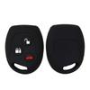 3 Buttons Car Key Case Cover Remote Holder Fob Silicone For Ford MONDEO FIESTA FOCUS C-MAX S-MAX TRANSIT KA GALAXY