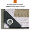 Lilang Beige Thickened Outdoor Sunshade Net