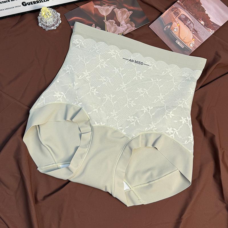 Ladies Spring and Autumn Abdominal Shaping Hip High Waist No Trace Underwear