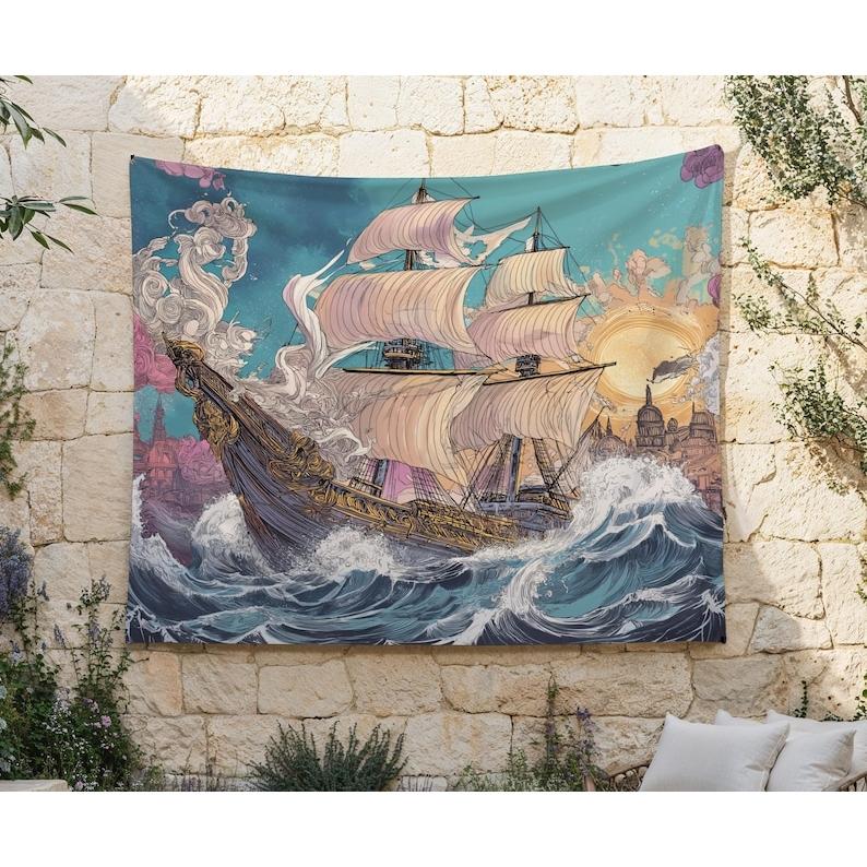 Sea Adventure tapestry 75x100 чёрный