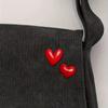 2pcs Red Love Brooch, Light and Cute Accessory, Can Be Used As Backpack and Clothing Accessory, Suitable for Daily Wear, Party
