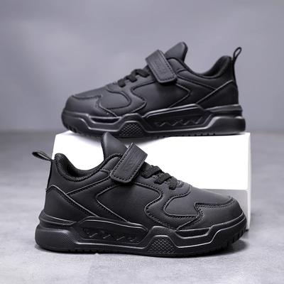 Zwarte Kinderschoenen Jongens School Sneaker 4 Tot 12 Jaar Dagelijks Wandelen Casual Sneaker Kinderen Sportschoenen voor Jongen