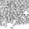 200pcs Smooth Round Seed Beads 4mm Size Spacer Beads Jewelry Tools Partition Beads  Necklace Making