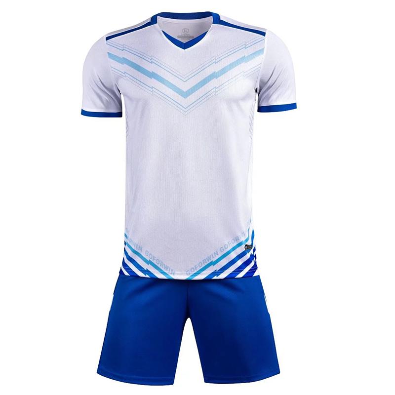 Men Short Sleeve Yellow Soccer Jersey Set  Purple Adult Football Uniform Boy Blue  Kids Soccer Shirt Customized Name DIY Number