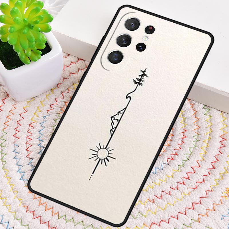 Wanderlust TPU Phone Case For Samsung Galaxy Note 10 Pro S26 S25 S24 S23 S22 Ultra Plus S21 FE S20 Shockproof Cover