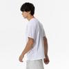 Tennis and Badminton Game Shirt, Moisture-Wicking, Quick-Drying, Dynamotion Fit, Perfect for Club Activities, Unisex, White, Size XS, 62JAC024