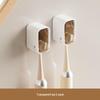 LIEI Dustproof Wall-Mounted Toothbrush Holder with Cover