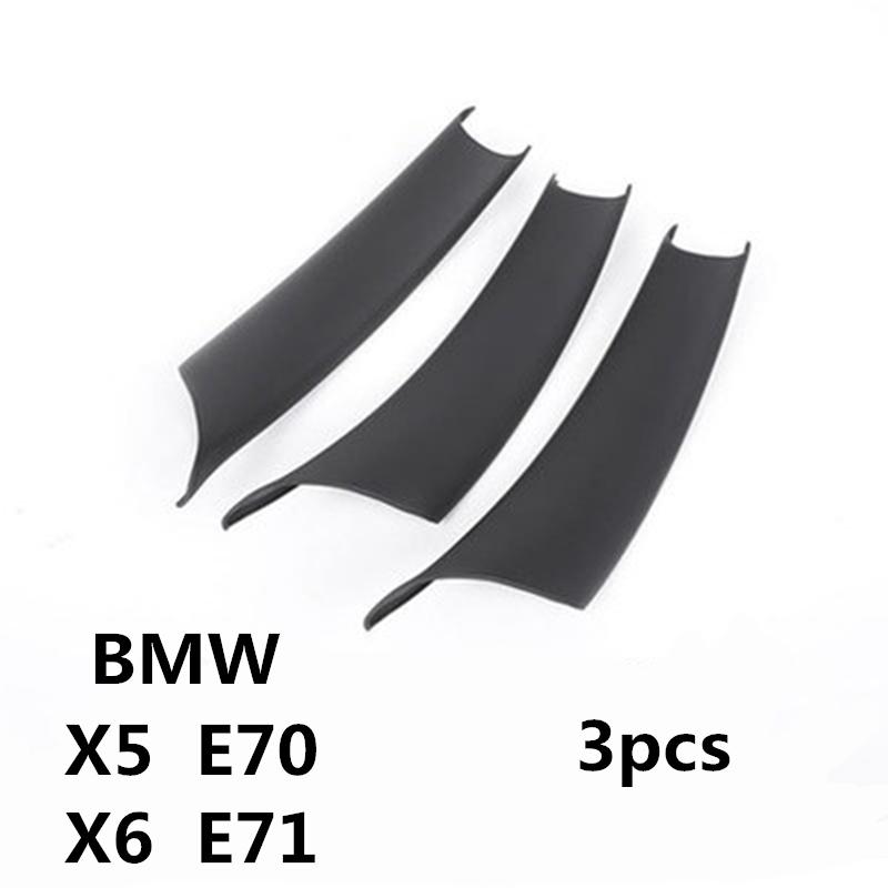 For BMW X5X6 E70 E71 F15 F16 Door Inner Handle Decorative Cover Without Removing the Original Car Handle Interior