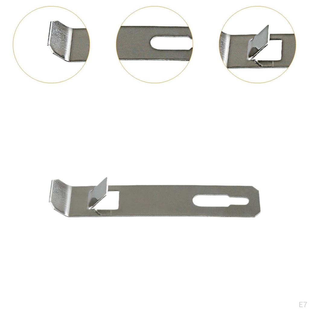 100 stück Montiert Haken Befestigungen, Fliesen Aufhänger, Wand Halterung, Haken, Display, Hängen K-haken für