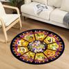 Bedroom Kids Play Floor Carpet Door Mat Modern Living Room Carpet Notre Dame Church Painted Round Room Carpet Chair Mat
