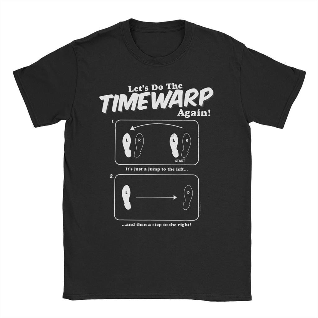 The Rocky Horror Show T Shirt Summer Picture Show Time Warp Cotton T-Shirts Men Fashion Tshirt Short-Sleeved Streetwear Clothes