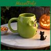 Shrek Ceramic Mug With Cartoon Mask Design For Halloween Collectors And Gift Giving