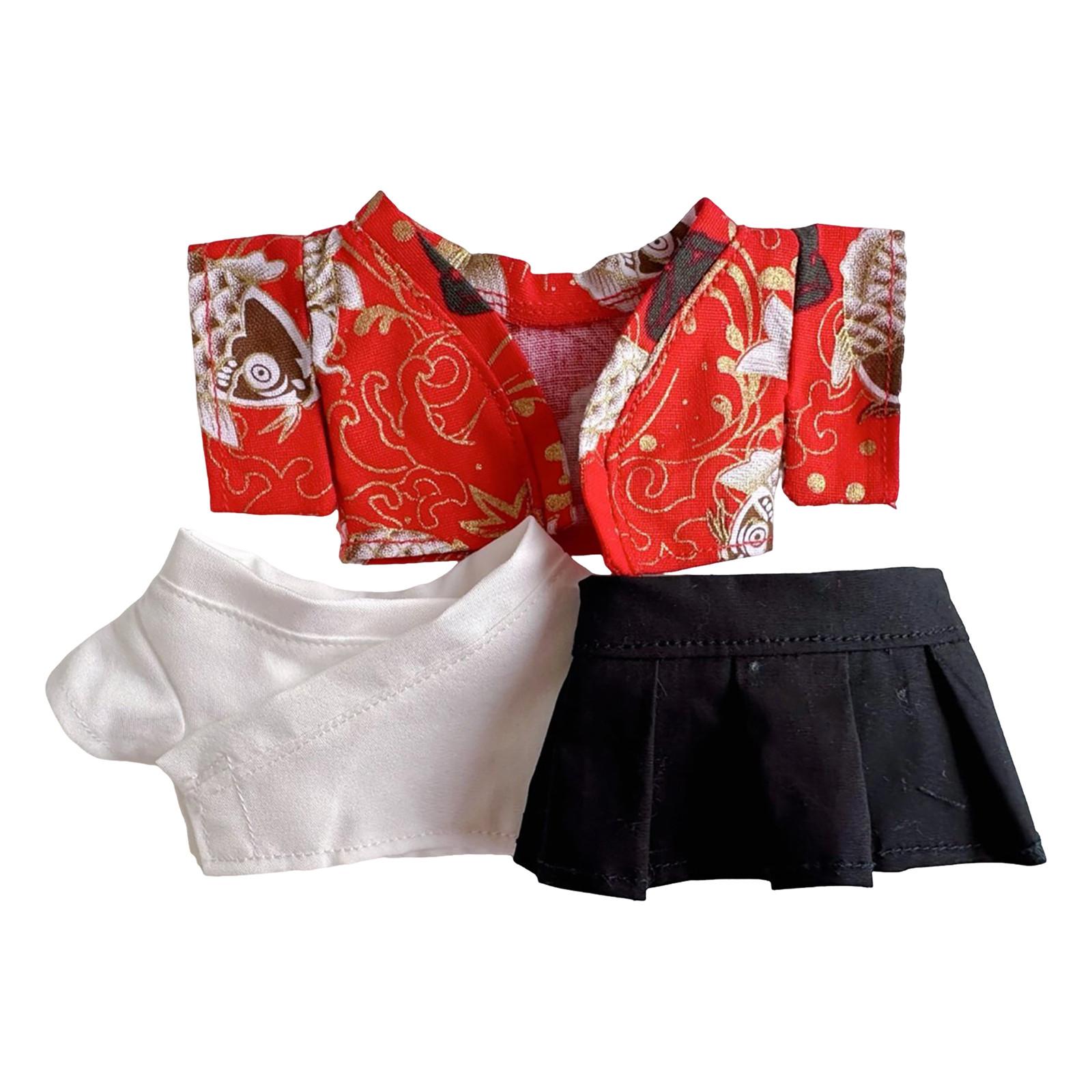 

Cute Plush Doll Toy Gift Cartoon Children s Ragdoll Replacement Clothes, Plush Toy Accessories One Size