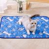 Nonslip Dog Cooling Pad Breathable Dog Sleeping Mat Pet Floor Mat Cat Nest Bed  Indoor Use