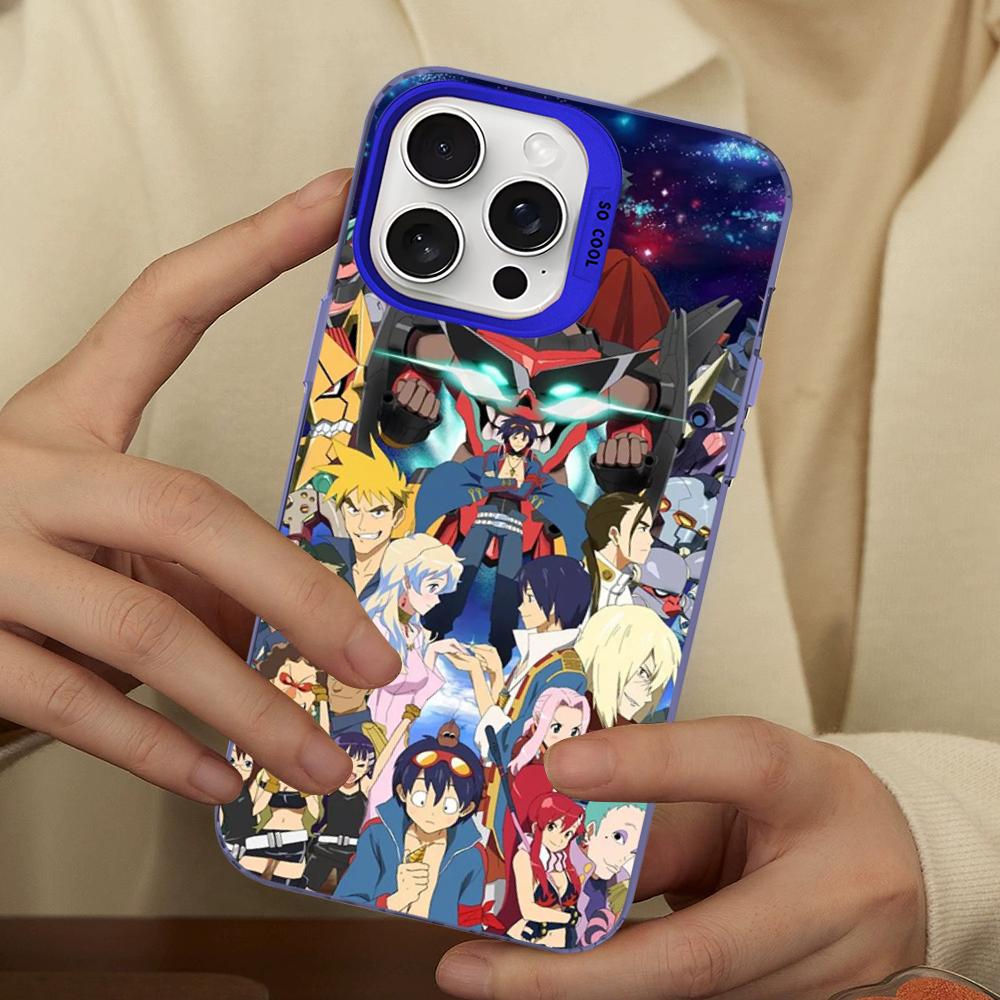 Tengen Toppa Gurren Lagann Handyhülle Für IPhone 16 15 14 13 12 11 Pro Max X XR XSMAX 8 7 Plus Matte Stoßfeste Rückabdeckung